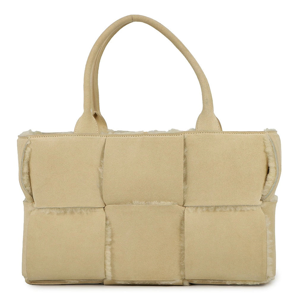 Bottega Veneta Arco Tote Sheepskin Handbag